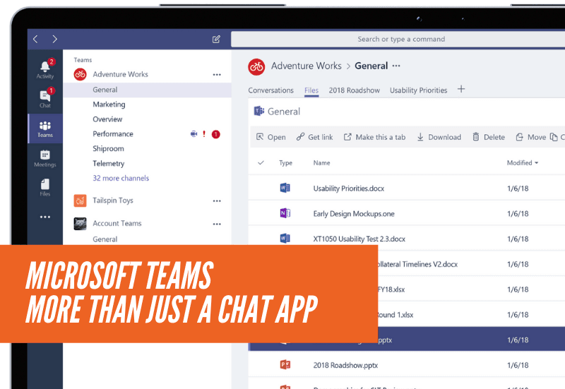 Microsoft Teams – More Than Just a Chat App